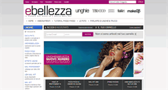 Desktop Screenshot of ebellezza.it